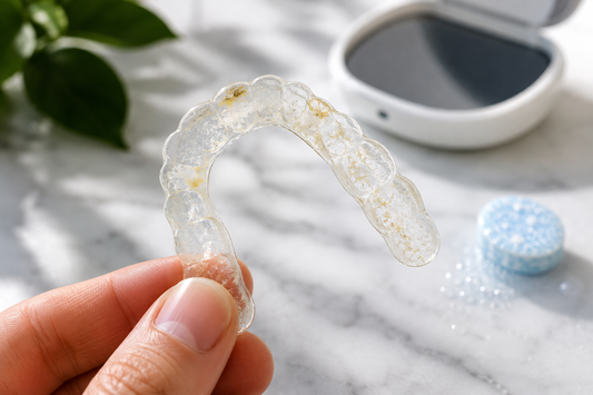 Why Is My Retainer Cloudy, Yellow, or Covered in White Gunk?