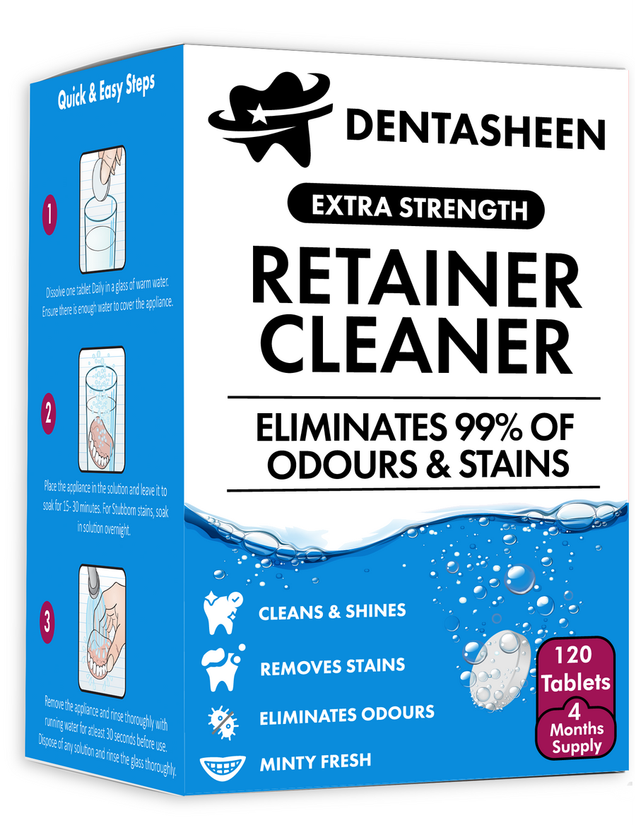 Retainer & Denture Cleaning Tablets – 4 Months Supply